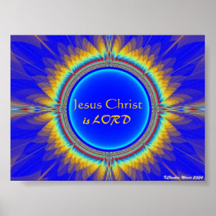 Jesus Kristus är LORD Poster