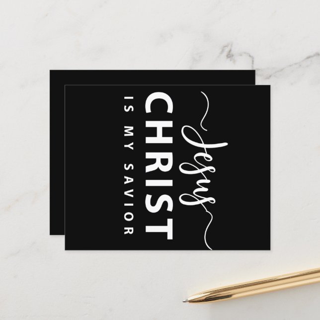 Jesus Kristus är min Frälsare (Fram/Back In Situ)