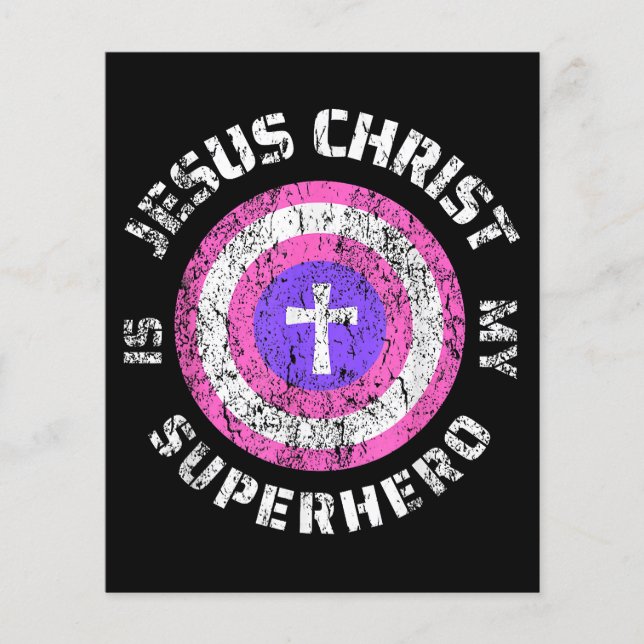 Jesus Kristus är min superhjälte Jesus (Framsida)
