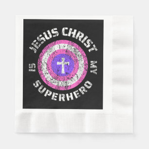 Jesus Kristus är min superhjälte Jesus Pappersservett