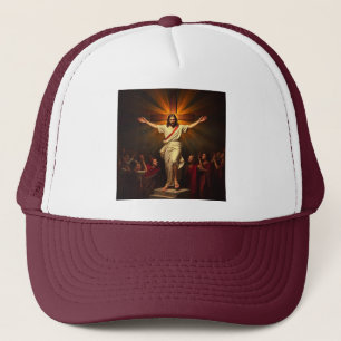 Jesus Kristus är Risen Truckerkeps
