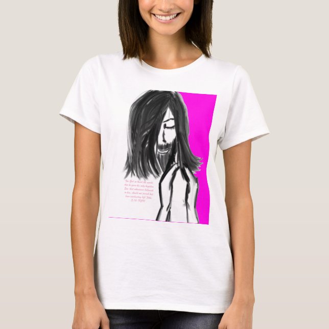 Jesus Kristus Art T-Shirt (Framsida)