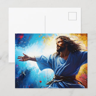 Jesus Kristus återupplivning Vykort