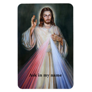 Jesus Kristus Authority frågar i min Anpassningsba Magnet