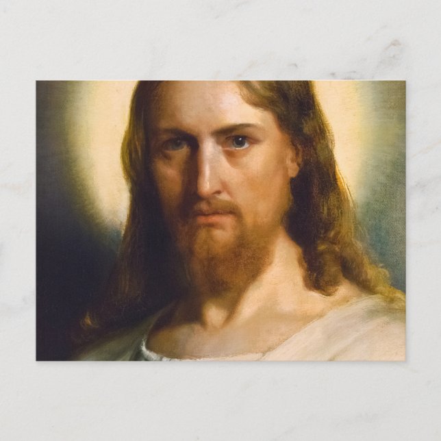 Jesus Kristus av Carl Heinrich Bloch Vykort (Framsida)
