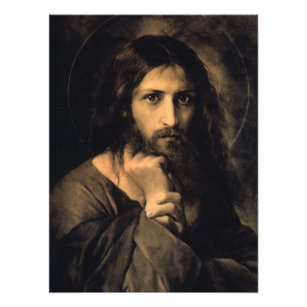 Jesus Kristus av Georg Cornicelius Fototryck