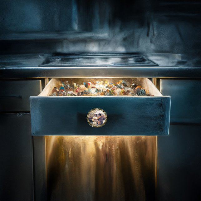 Jesus Kristus Baptism bild ett Knopp (Skapare uppladdad)