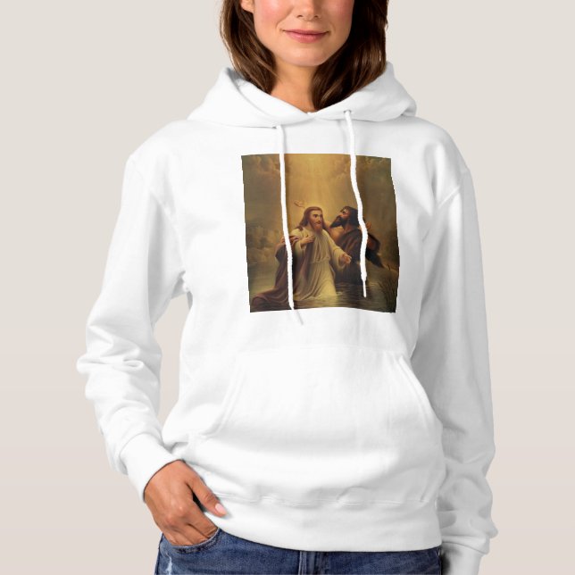 Jesus Kristus baptism T Shirt (Framsida)