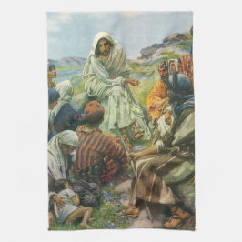 Jesus Kristus Bergspredikan, gammal religion Kökshandduk