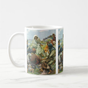 Jesus Kristus Bergspredikan, Vintage Religion Kaffemugg