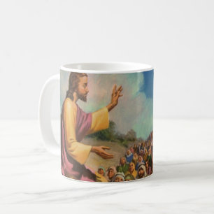 Jesus Kristus Bergspredikan, Vintage Religion Kaffemugg