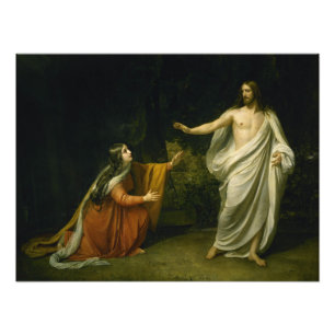 Jesus Kristus Bible Magdalene Resurrecti Fototryck
