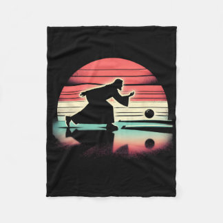 Jesus Kristus Bowlareare - Lustigt kristen Religiö Fleecefilt