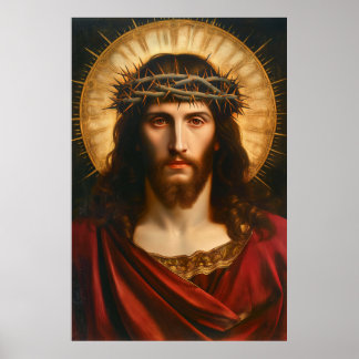 Jesus Kristus | Christian Religiösa Art Poster