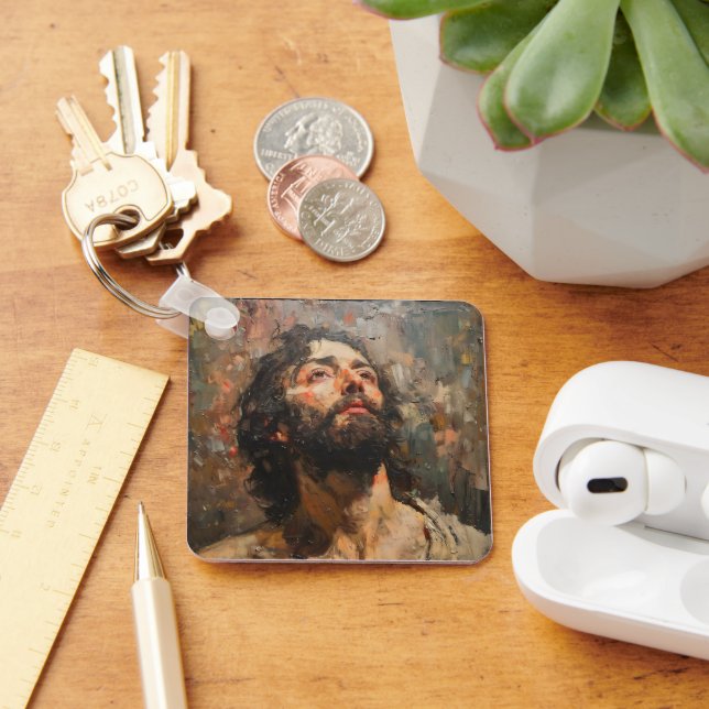 Jesus Kristus Christianity Nyckelring (Skrivbord)
