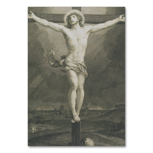 Jesus Kristus Crucifixion Bordsnummer (Framsidan)