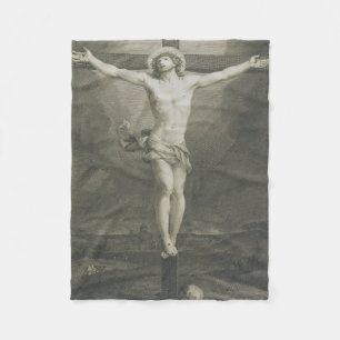 Jesus Kristus Crucifixion Fleecefilt
