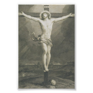 Jesus Kristus Crucifixion Fototryck