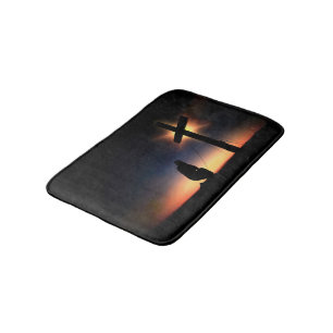 Jesus Kristus Crucifixion Kor Badrumsmatta