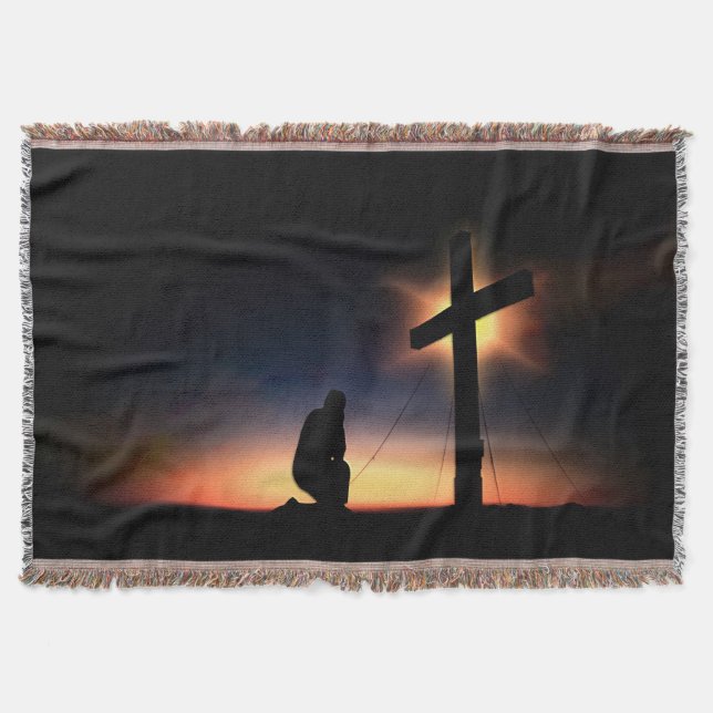 Jesus Kristus Crucifixion Kor Filt (Framsidan)