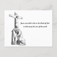 Jesus Kristus Crucifixion kor, guds lamm
