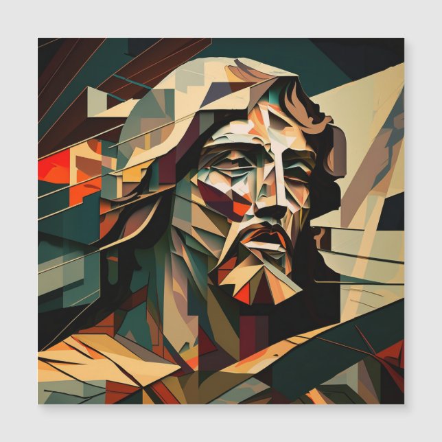 Jésus Kristus cubisme (Framsida)