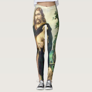 JESUS KRISTUS DEN BRA HERDEN LEGGINGS