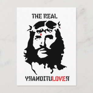 Jesus Kristus - den verkliga revolutionären Vykort