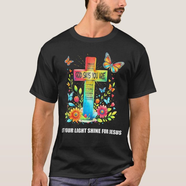 Jesus Kristus, det ultimata dödlige kristet Jesus  T Shirt (Framsida)
