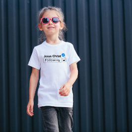 Jesus Kristus efter Bible Faith T Shirt