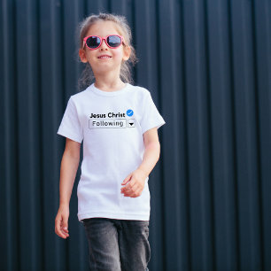 Jesus Kristus efter Bible Faith T Shirt