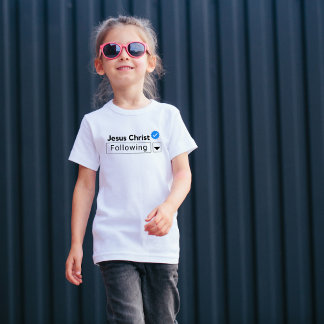 Jesus Kristus efter Bible Faith T Shirt