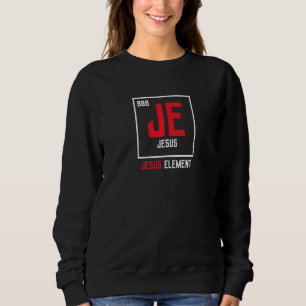 Jesus Kristus Element Periodiska Systemet Kemist T Shirt