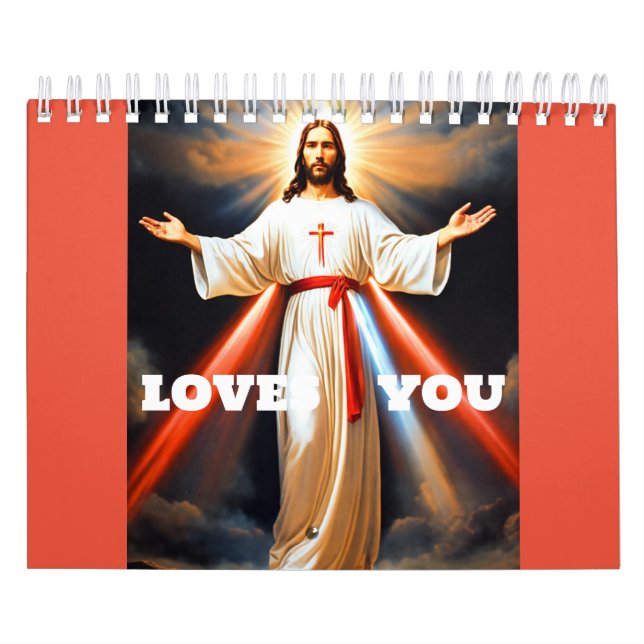 Jesus Kristus: Ett år av respitkalender och fredsk Kalender (Omslag)