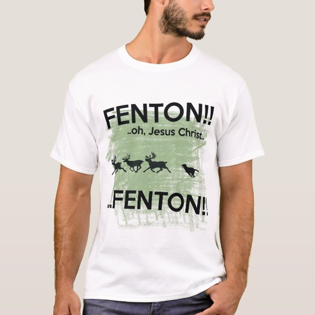 Jesus Kristus - Fenton!! T Shirt (Framsida)