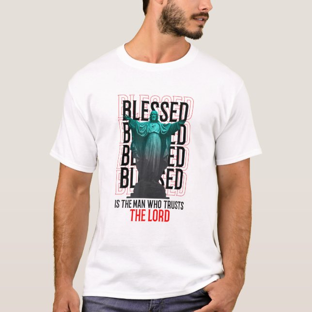 Jesus Kristus föreställning Jesus är Lord Chr T Shirt (Framsida)