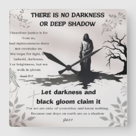 Jesus Kristus Fyrkantig Klocka