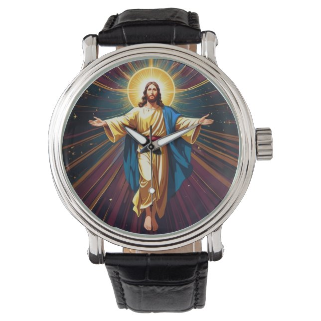 Jesus Kristus Glory 1 Armbandsur (Framsida)