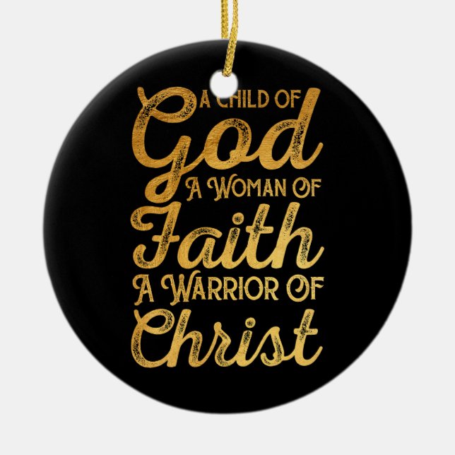 Jesus Kristus gudfrukårens gudfruktträde Julgransprydnad Keramik (Framsidan)