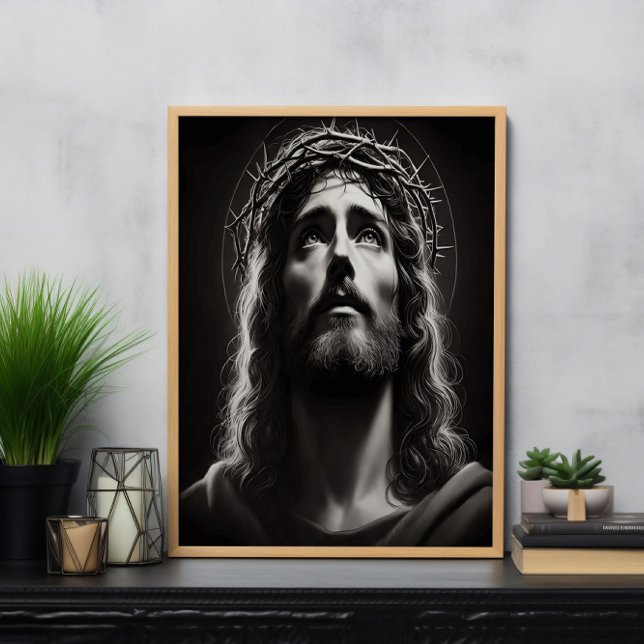 Jesus Kristus gudomliga tidning av Hope Poster (Skapare uppladdad)