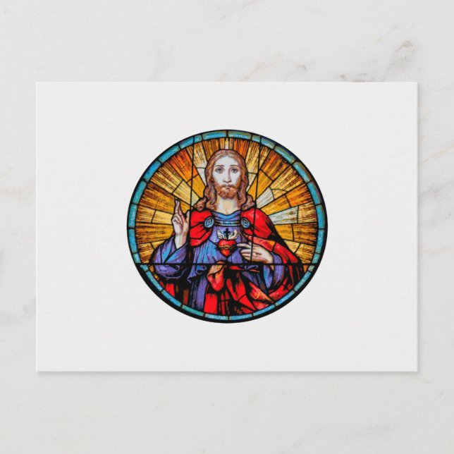 Jesus Kristus Helg Vykort (Framsida)