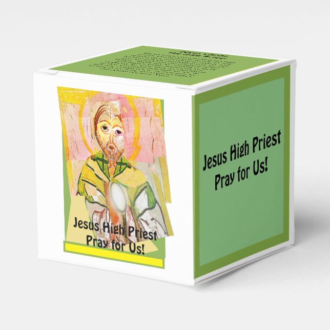 Jesus Kristus High Priest Favor Box Presentaskar (Framsidan Sidan)