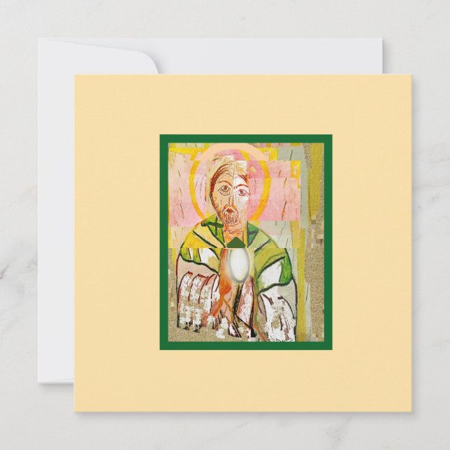 Jesus Kristus Hög präst Kort (Framsida)