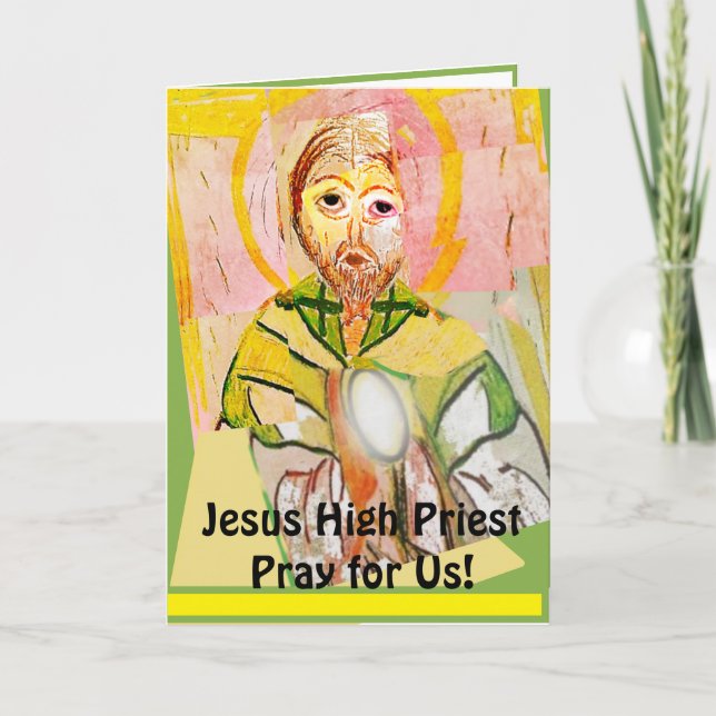 Jesus Kristus Höga pristerkortet Kort (Framsida)
