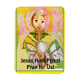 Jesus Kristus Höga pristerkortet Magnet