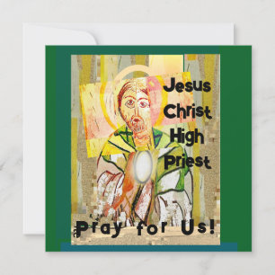 Jesus Kristus Högre priest - tack, ditt kort