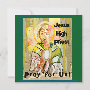 Jesus Kristus Högre priest - tack, ditt kort
