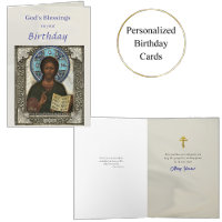 Jesus Kristus Holding Gospelen Icon Birthday