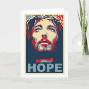 Jesus Kristus Hope Helgkort