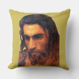 Jesus Kristus huvudstudie före 1872 av I. Kramskoi Kudde